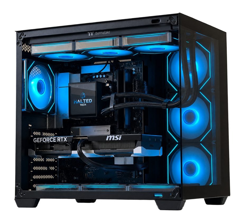 Plasma Gaming PC (Ryzen 7 9800X3D + RTX 5070 TI + 32GB DDR5)