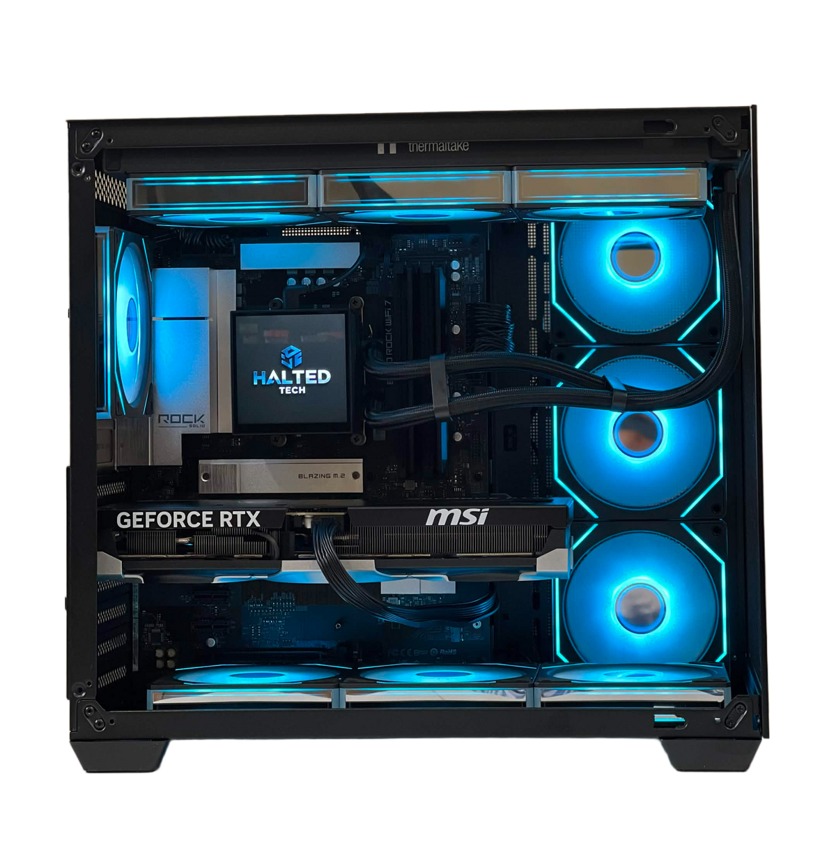 Plasma Gaming PC (Ryzen 7 9800X3D + RTX 5070 TI + 32GB DDR5)