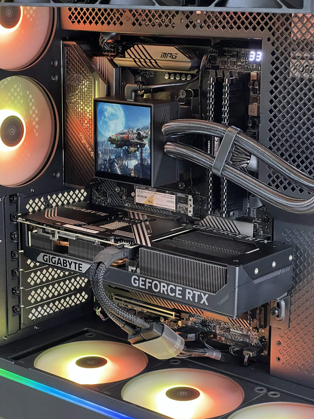 Prism Gamer (Ryzen 7 5800 + RTX 5070 12GB + 32GB DDR4) Gaming PC