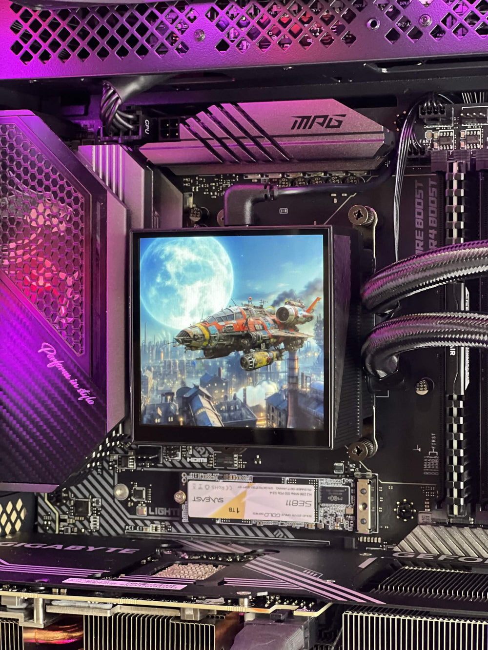 Prism Gamer (Ryzen 7 5800 + RTX 5070 12GB + 32GB DDR4) Gaming PC