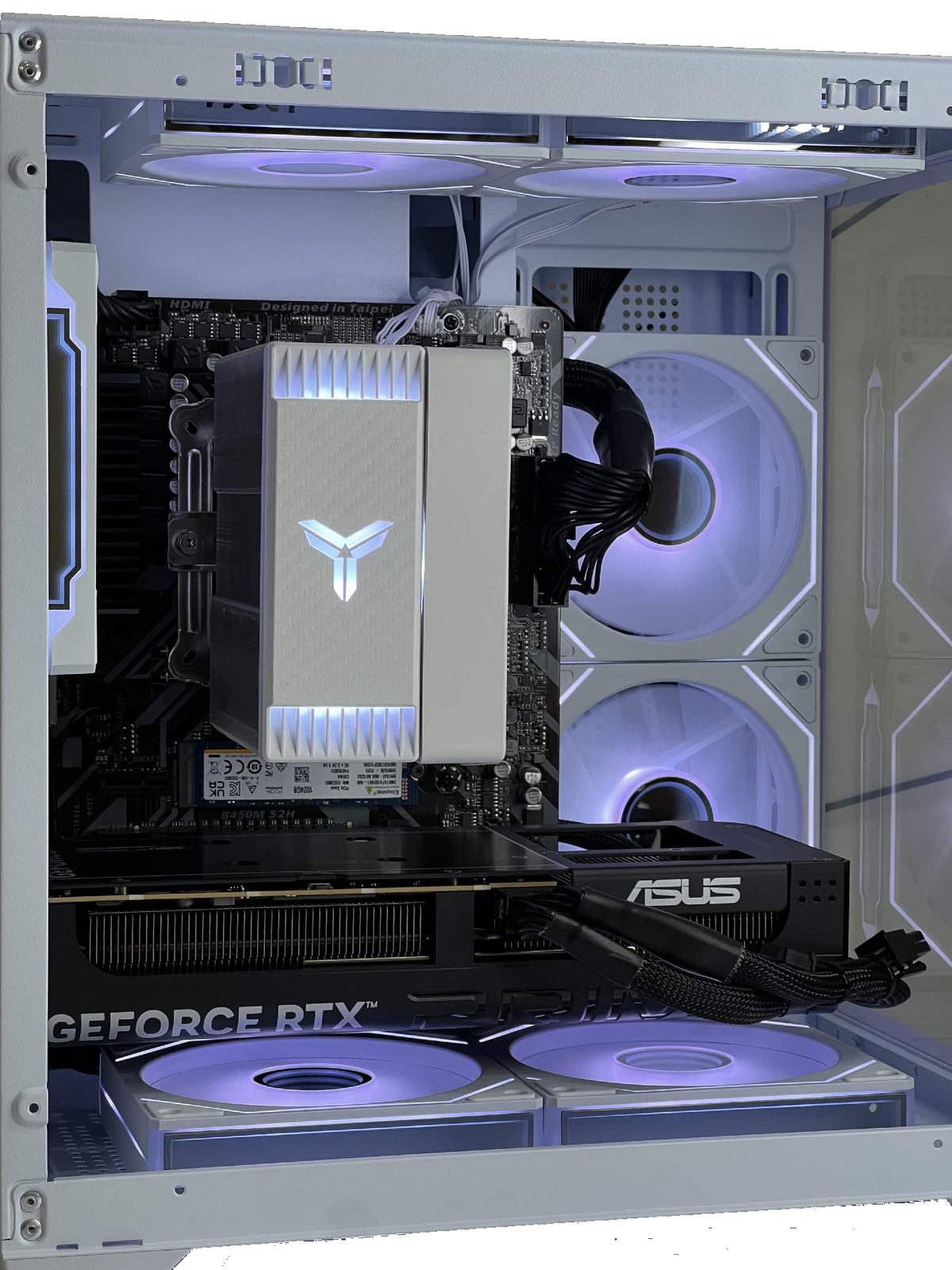 Infinity Cube Gaming PC (Ryzen 5 5600 + RTX 5060 + 32GB DDR4)