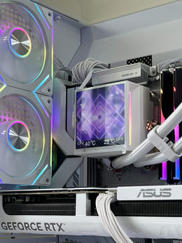 Trident Ice Gaming PC (Ryzen 7 9700X + RTX 5070 + 32GB DDR5)